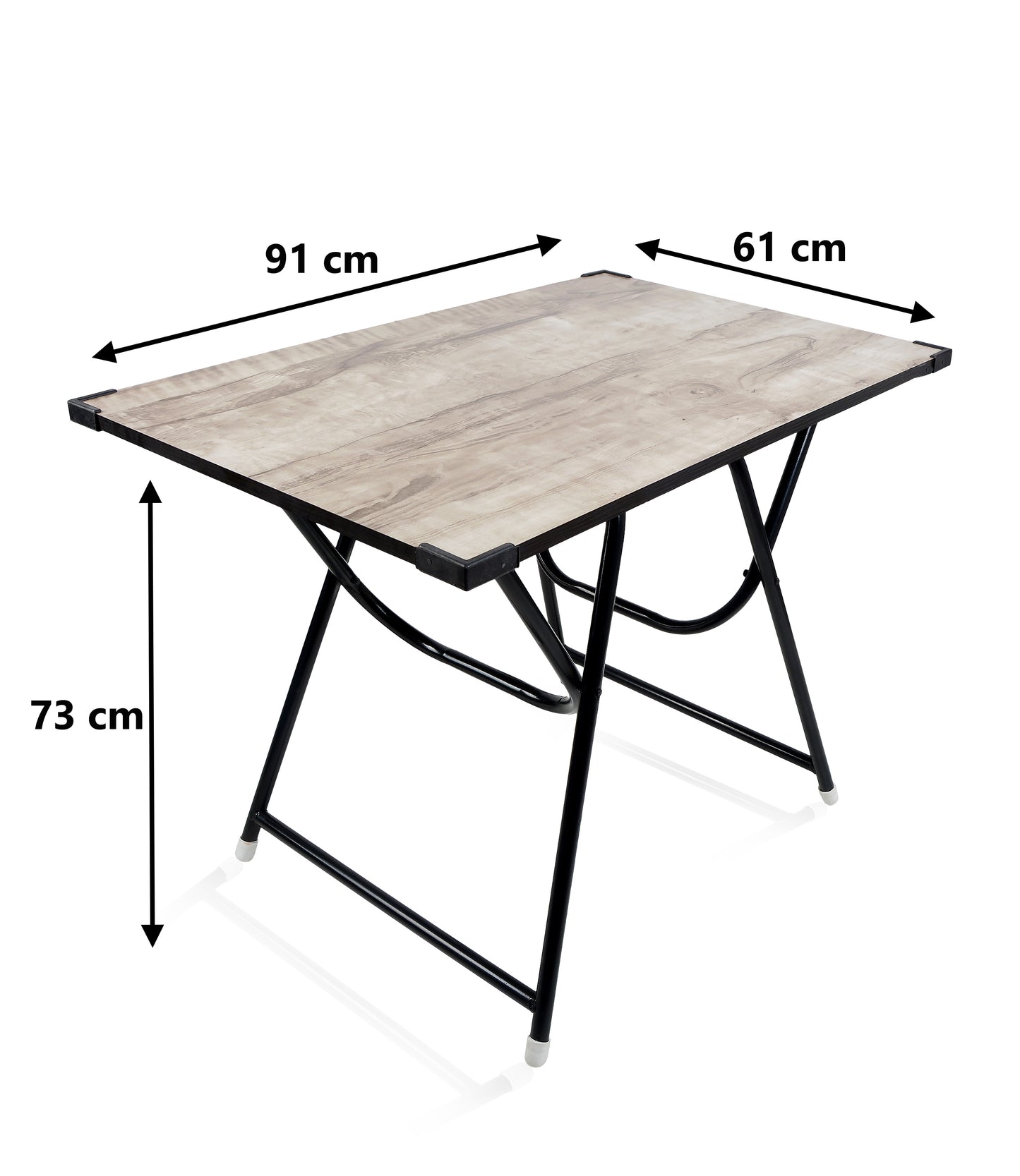 Indian Armar Engineered Wood 2 Seater Dining Table – Compact & Stylish for Modern Homes (White)
